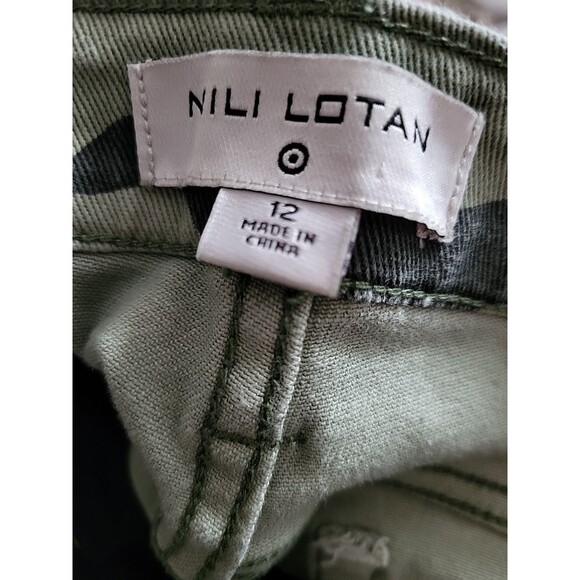 Nili Lotan for Target Women Green Camouflage Casual Pants 12 - Picture 3 of 15